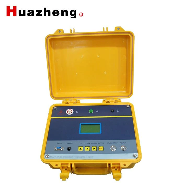HZJY-5K-N Water-Cooling Generator Insulation Tester 5000V Video