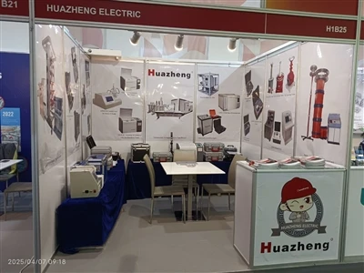 Η Huazheng Electric παρουσίασε τα νέα του προϊόντα στο Booth H1.B25 στην έκθε...